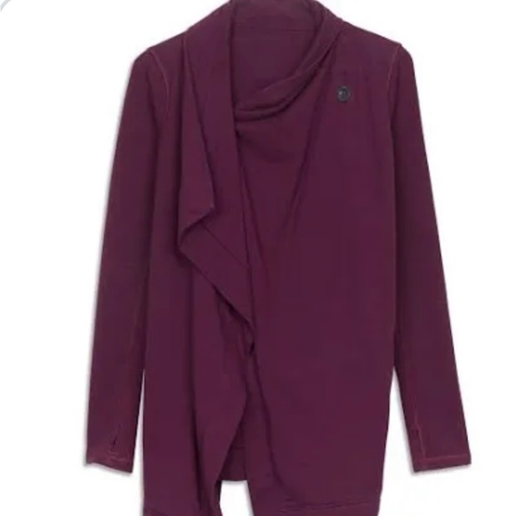 lululemon athletica Sweaters - Lululemon that’s a wrap sweatshirt cardigan